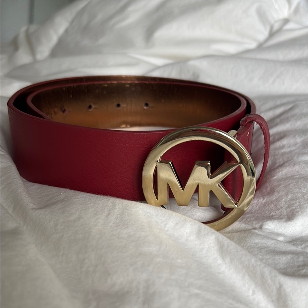 Michael Kors Leather Belt